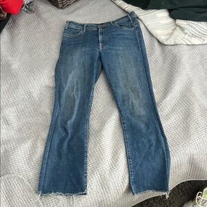 MOTHER THE HUSTLER ANKLE FRAY